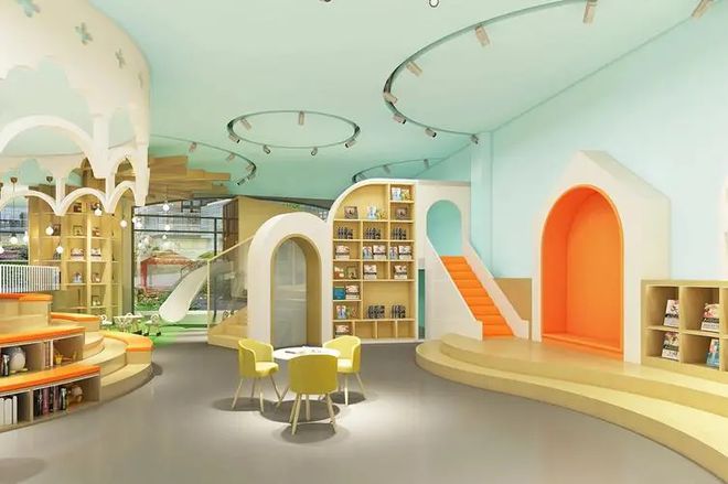 BOB手机综合app陕西幼儿园装修幼儿园室内装修幼儿园空间设想