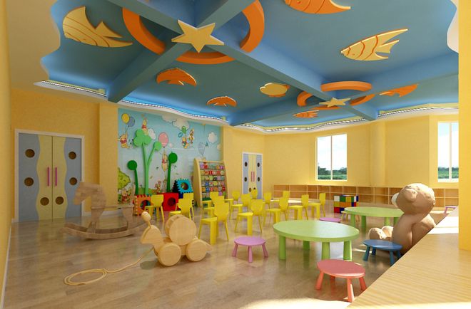 BOB·体育APP下载陕西幼儿园装修设想施工托管中间装修幼儿园室内装修设想